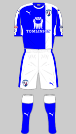 chesterfield fc 2016-17 1st kit