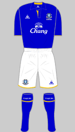 everton 2011-12 home kit