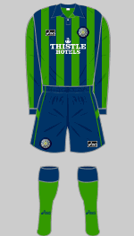 leeds united 1994 change kit