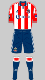 chivas usa home kit 2012