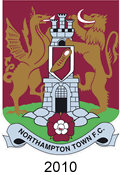 northampton town fc crest 2010