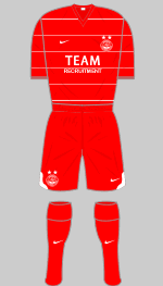 aberdeen 2009-10 home kit