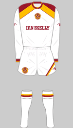 motherwell fc 1987-89 change kit