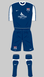 ross county 2010-11 home kit