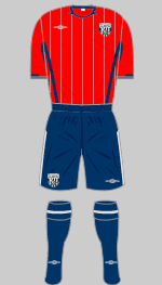 west bromwich albion 2009-10 away kit